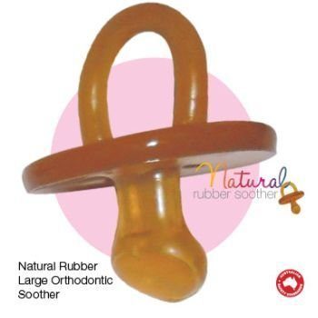 natural rubber soother orthodontic