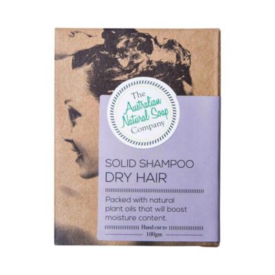 Shampoo bar for dry hair